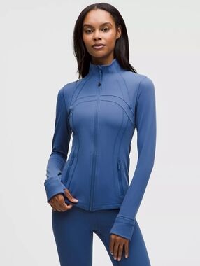 Lululemon Define Jacket Nulu Size 2 - Brilliant Blue